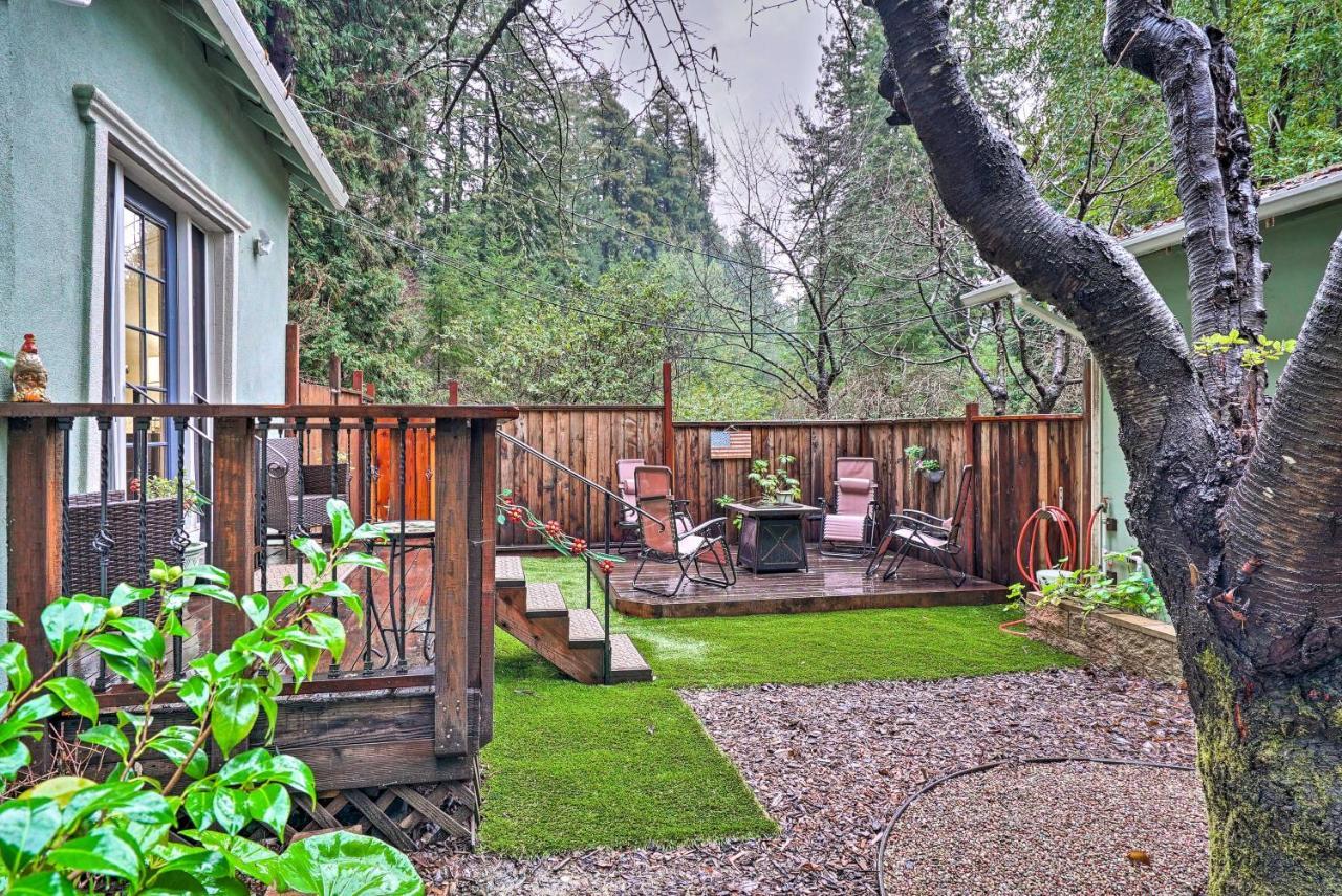 California Cottage Less Than 4 Mi To Redwood Hiking Trails Ben Lomond Buitenkant foto