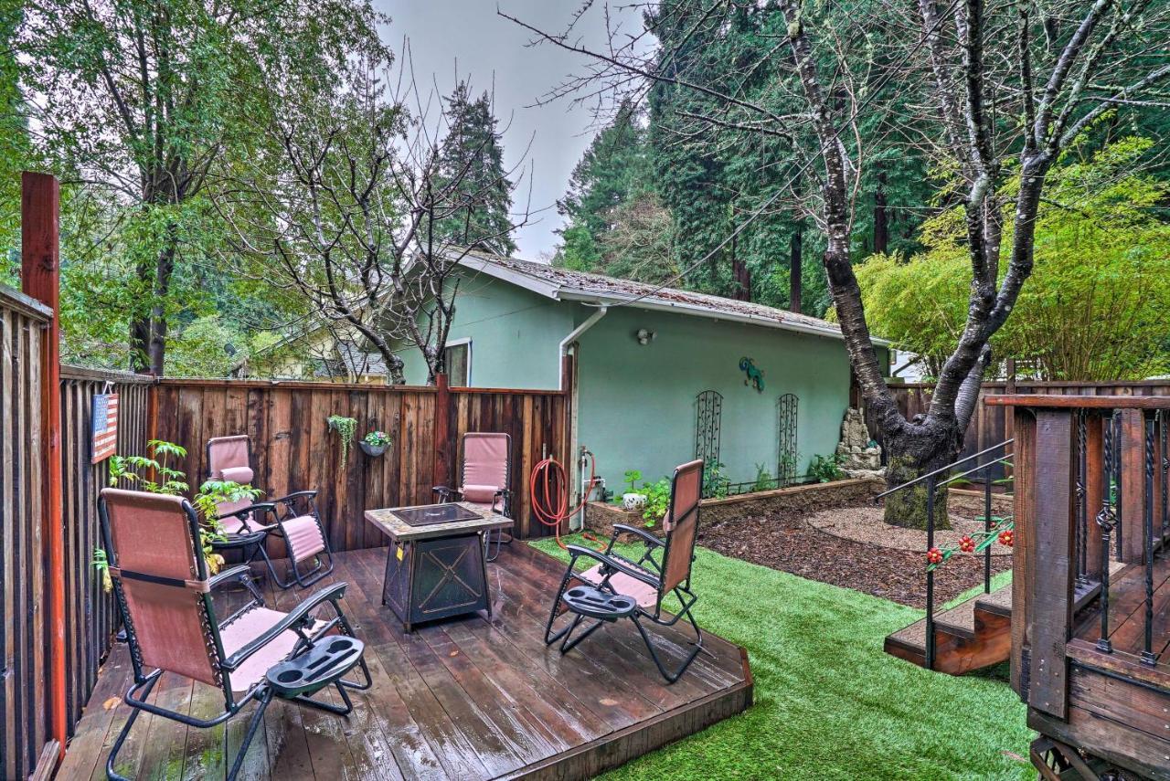 California Cottage Less Than 4 Mi To Redwood Hiking Trails Ben Lomond Buitenkant foto